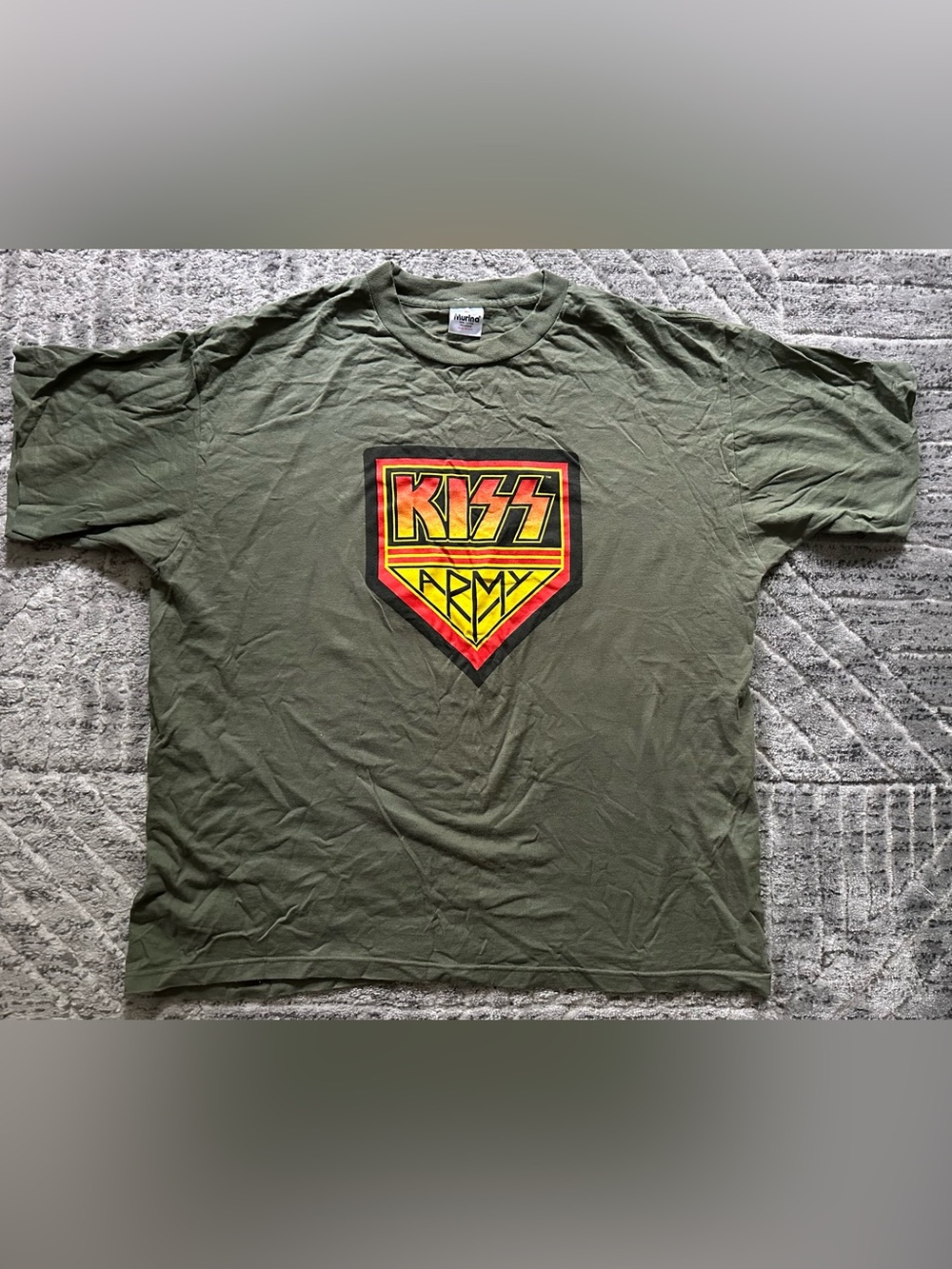 Men's Vintage 1996 KISS Army Depot Band T-Shirt– Size XL